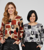 Sweater Estampado Geometrico