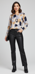 Sweater Estampado Geometrico - Image 2